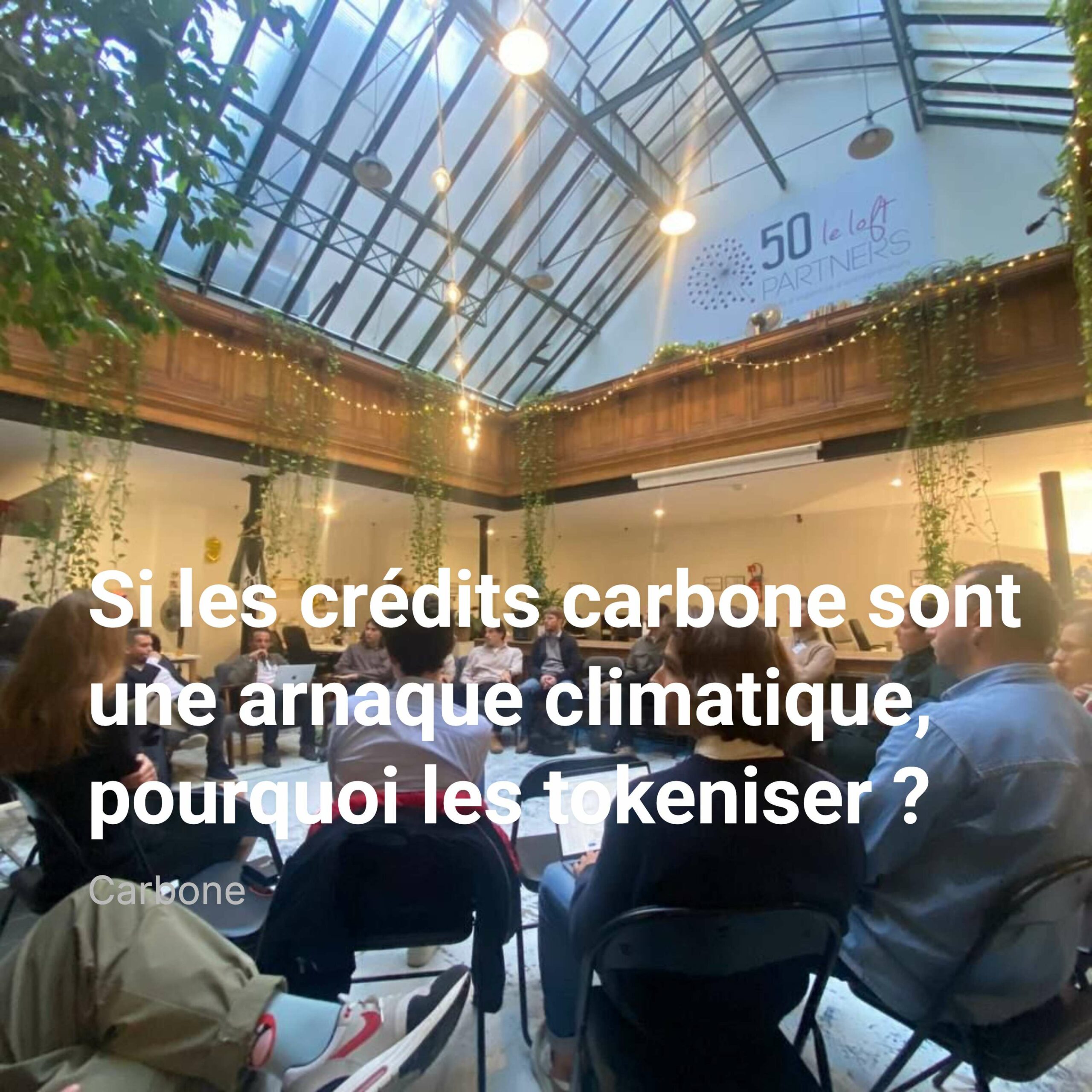 Si les crédits carbone sont une arnaque climatique, pourquoi les tokeniser ?